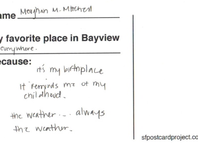 SF Postcard Project