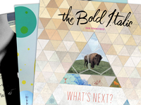 Four Issue Subscription to The Bold Italic Magazine