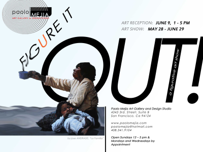 "Figure It Out!" group art show at the Paolo Mejia Art Gallery