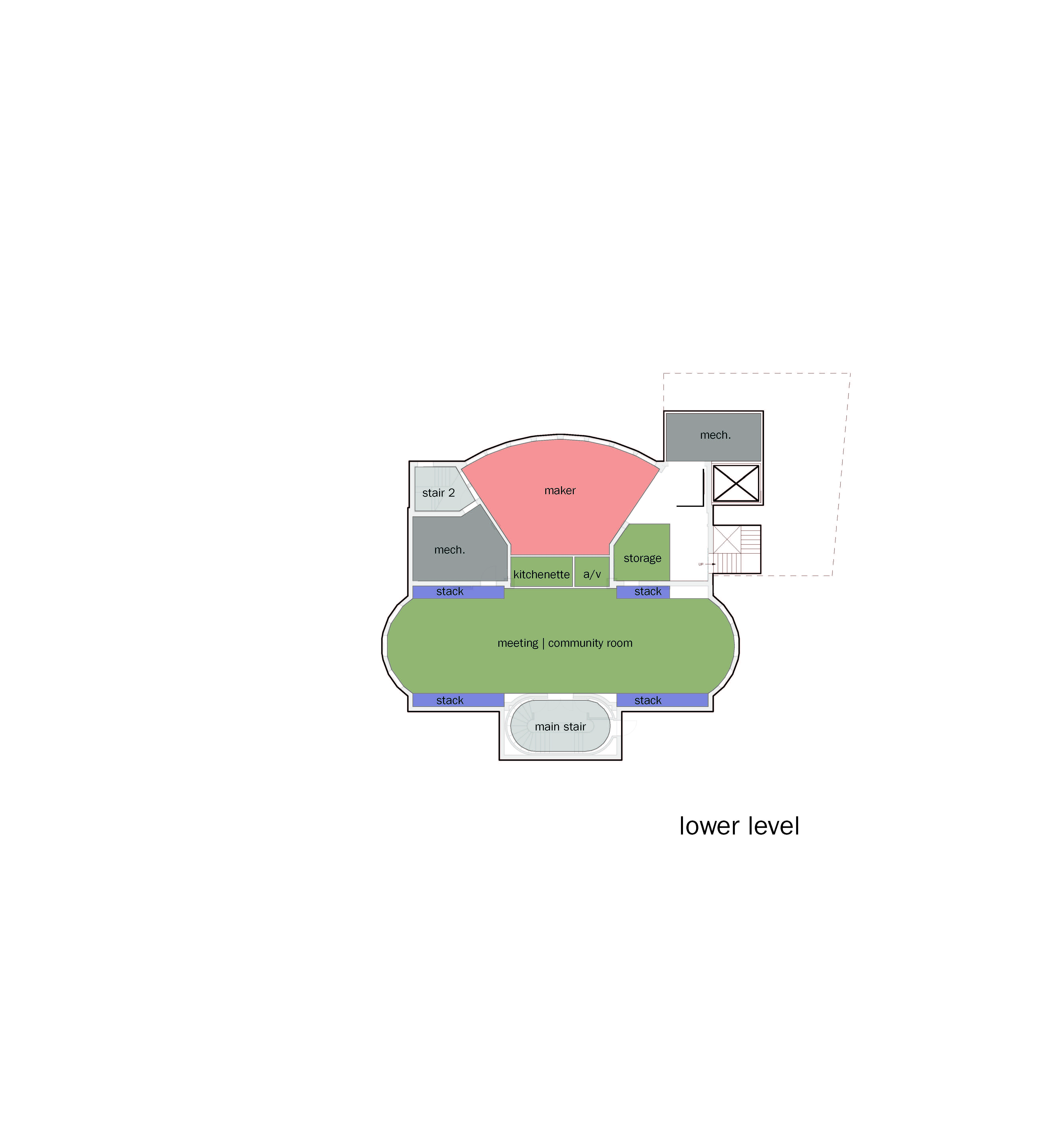 Somerville West Branch Library design feedback, Design A