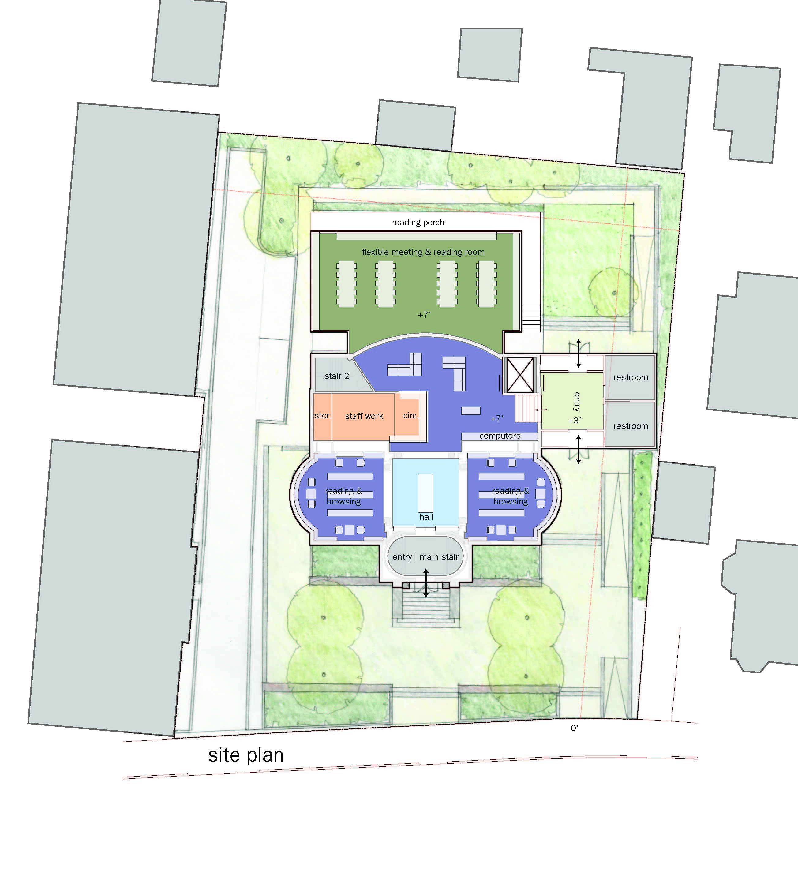 Somerville West Branch Library design feedback, Design B1