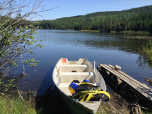 Delightful rowboat that I rented on a lake in Quebec. Just show up and row!  :)