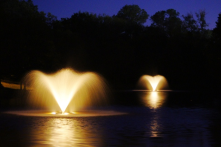 Fountains! (hopefully doesn't disturb the species living there)