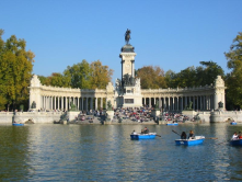 Retiro Park, Madrid, Spain. This park combines nature, monuments, and recreation in a way that Baton Rouge could