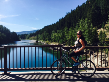 The Old Bridge; August 2016. A peaceful summer bike ride. 