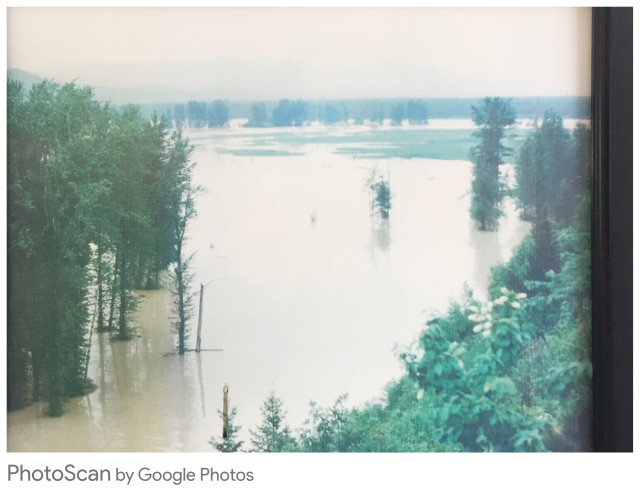 1975 Flood at Golf Course, BRM photo