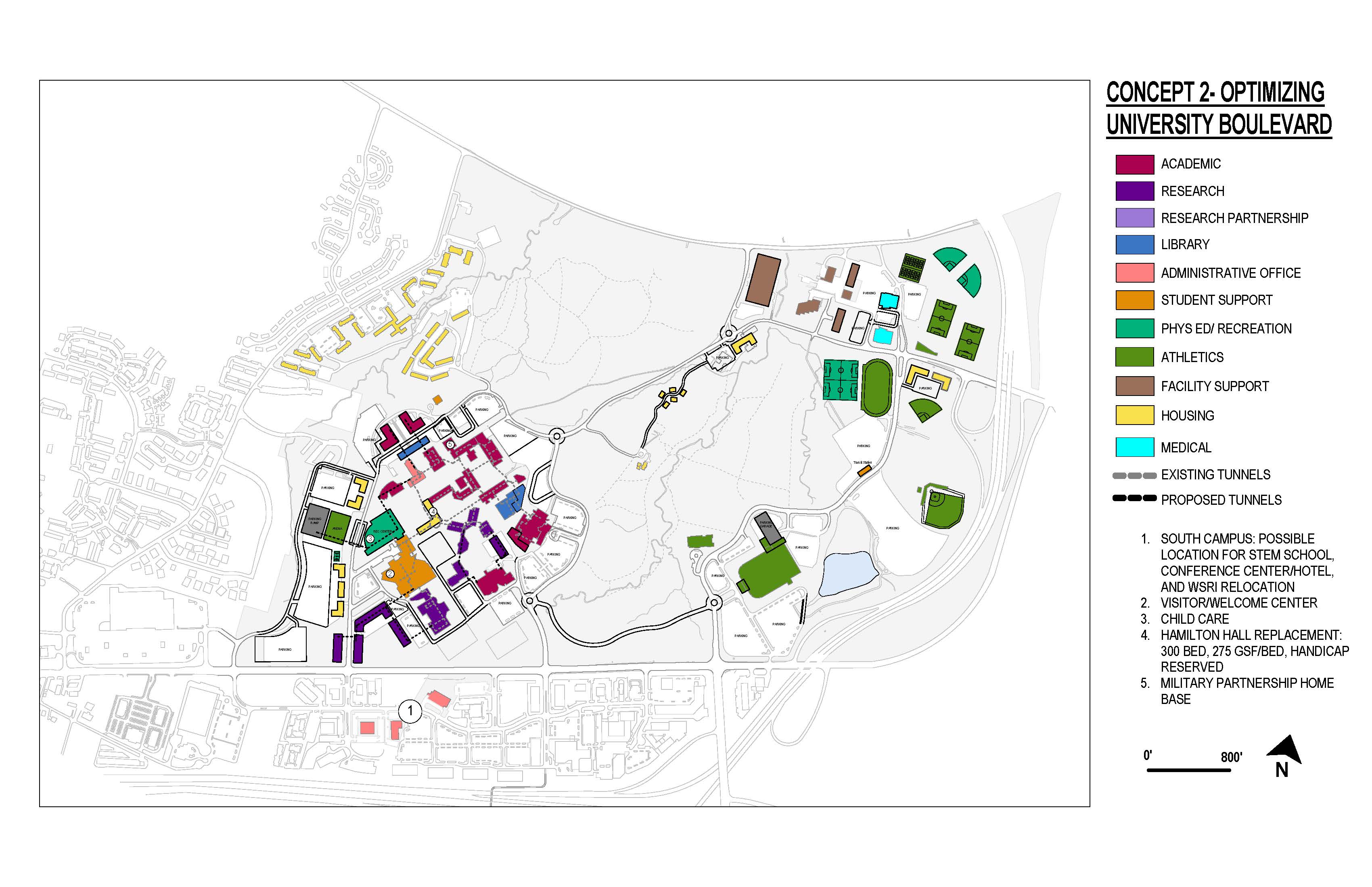 Concept 2 - Optimizing University Boulevard