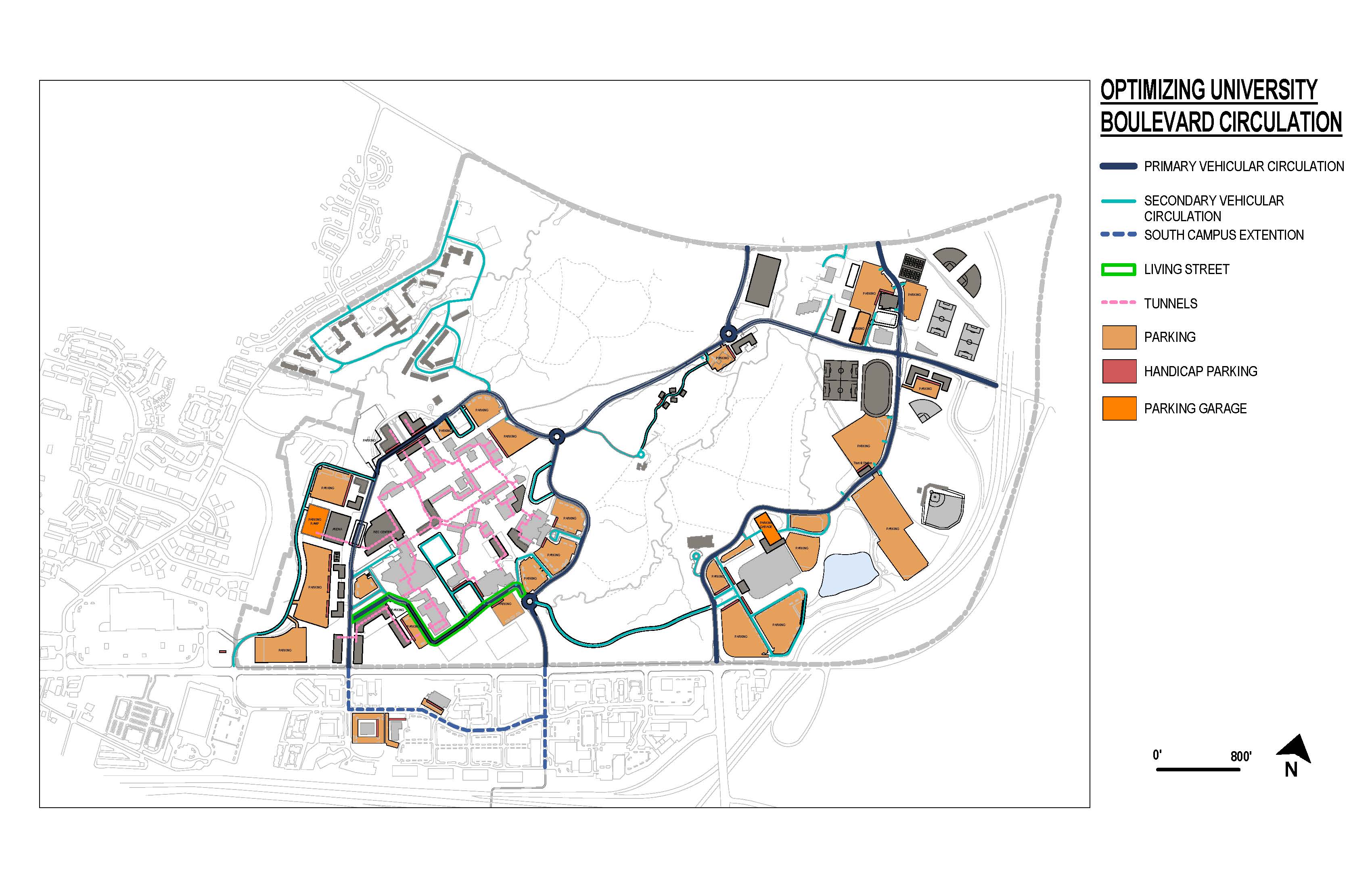 Concept 2 - Optimizing University Boulevard